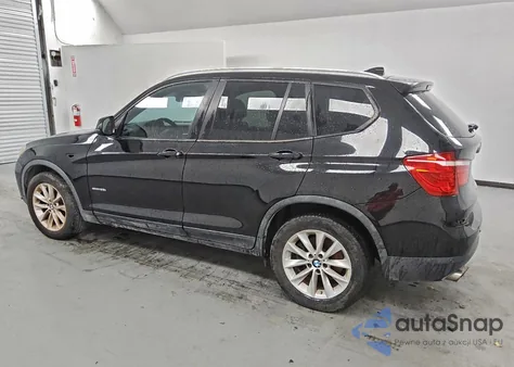 2015 BMW X3 Sdrive28I z USA, uszkodzony, nr VIN 5UXWZ7C5XF0M82516